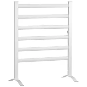 Image of 6 Bar Electric Towel Warmer, Aluminum Wall Mounted & Free Standing
