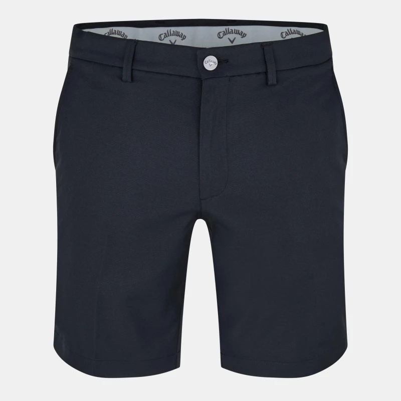 Image of Callaway Mens Herringbone Golf Shorts Caviar male 32W R