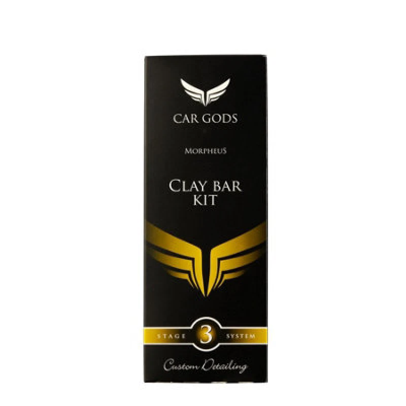Image of Car Gods Clay Bar Quick Detailer Kit Car Detailing Bar & Lubricant For Bodywork