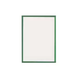 Image of magnetoplan magnetofix vision panel, format A4, pack of 5, green frame