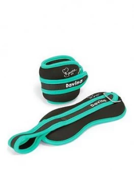 Image of Davina Mccall Davina Ankle & Wrist Weight Set - Blue