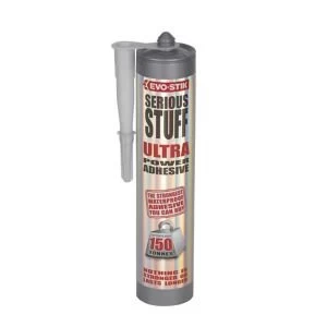 Image of Evo-Stik Serious stuff Solvent-free Buff Grab adhesive 290ml