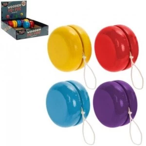 Image of Retro Wooden Yoyo (1 Random Supplied)