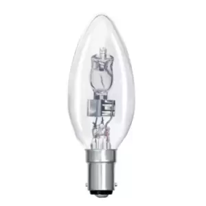 Image of Bell Eco Halogen Candle 42W SBC - Clear - BL05205