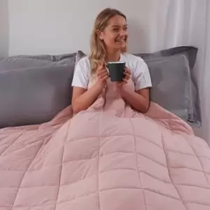 image of Brentfords Weighted Blanket Blush