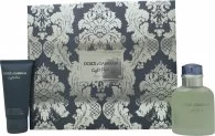 Image of Dolce & Gabbana Light Blue Gift Set 75ml Eau de Toilette + 50ml Aftershave Balm