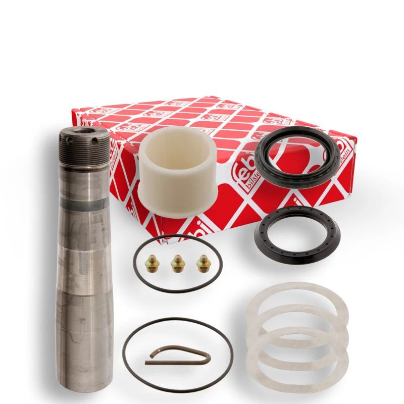 Image of FEBI BILSTEIN 28583 Repair Kit, stub axle pin Front Axle Right, OE Turbo NEW Repair Kit,stub axle pin (652)