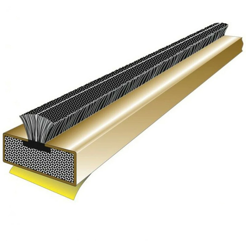 Image of Loops 5 PACK Fire & Smoke Door Strip 2100 x 20 x 4mm Intumescent Fire Stop Brown Brown