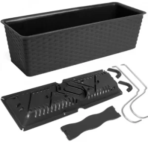 Image of Window Box Ratolla Anthracite 39x16x14.5cm