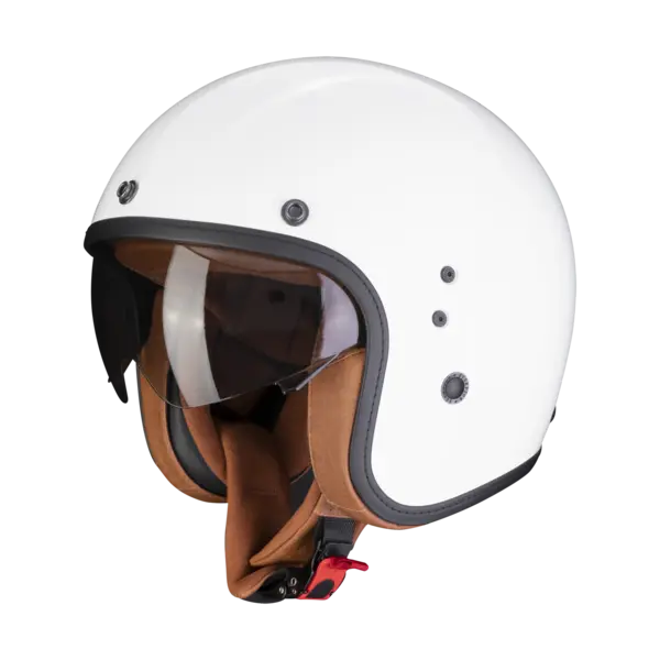 Image of Scorpion Belfast Evo Luxe White Jet Helmet 3XL