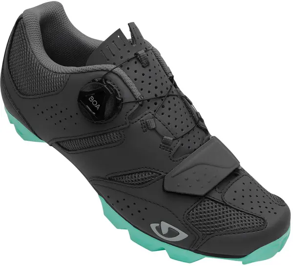 Image of Giro Cylinder II Womens Mountain Bike Cycling Shoes 42 DARK SHADOW