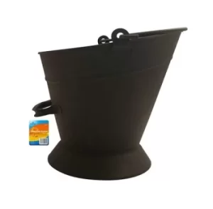 image of Blackspur Small Black Coal Bucket