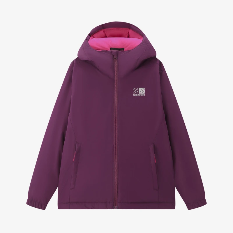 Image of Karrimor Unisex Kids Sierra Waterproof Thermolite Insulated Puffer Jacket Purple unisex 7-8 (S)