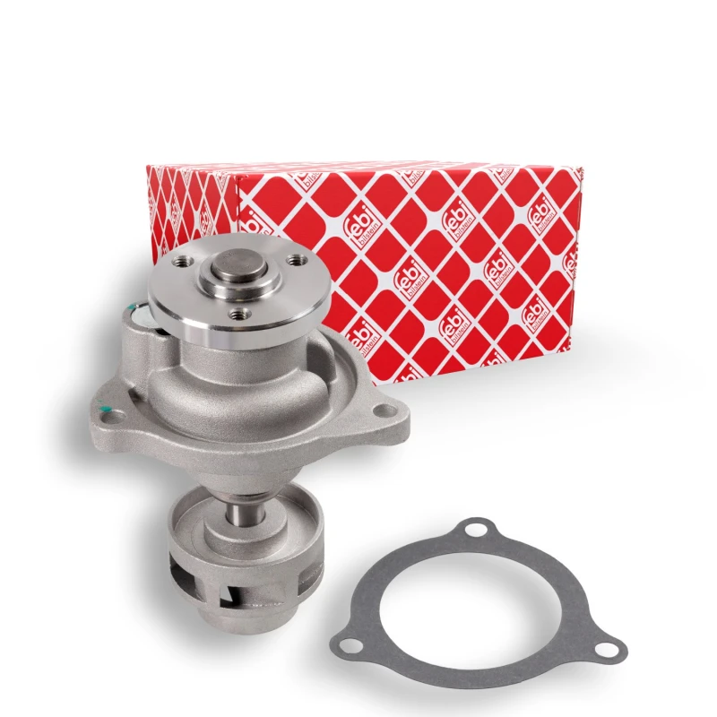 Image of FEBI BILSTEIN 39061 Water pump Cast Aluminium, with gasket/seal Cast Aluminium Water Pump (1260)