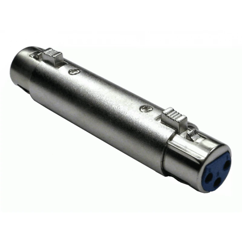 Image of Cables Direct 3XLR-003F cable gender changer XLR Metallic