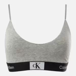 Image of Calvin Klein Cotton-Blend Jersey Bralette - L