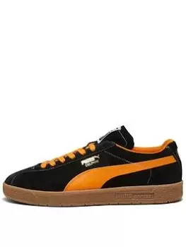 Puma Delphin Trainers, Black, Size 7, Men