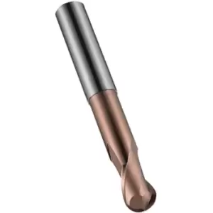 image of S231 12.00MM Carbide 2 Flute Long Series Ball Nosed Slot Drill - TiSiN Coated