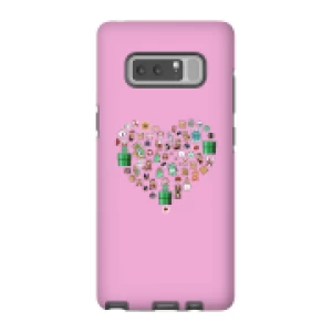 image of Pixel Sprites Heart Phone Case - Samsung Note 8 - Tough Case - Gloss