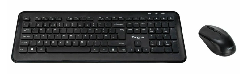 Image of Targus Targus AKM610NO keyboard Mouse included Universal RF Wireless QWERTY Nordic Black AKM610NO