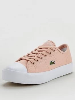 Lacoste Ziane Plus Grand 120 Plimsolls - Natural/White