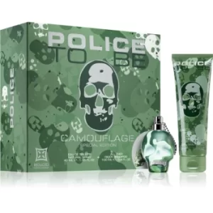 image of Police To Be Camouflage Gift Set for Men