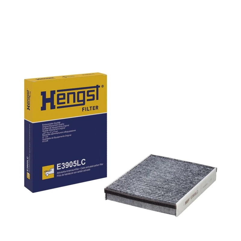 Image of HENGST FILTER E3905LC Pollen filter Activated Carbon Filter Filter,interior air (424)