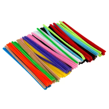 image of Artstraws Coloured Pipe Cleaners 15cm - Pack of 100