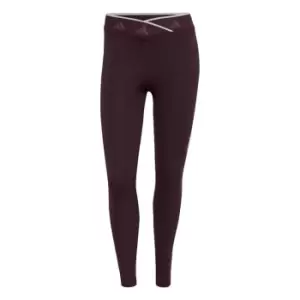 Image of adidas Techfit V-Shaped Elastic 7/8 Tights Womens - Red