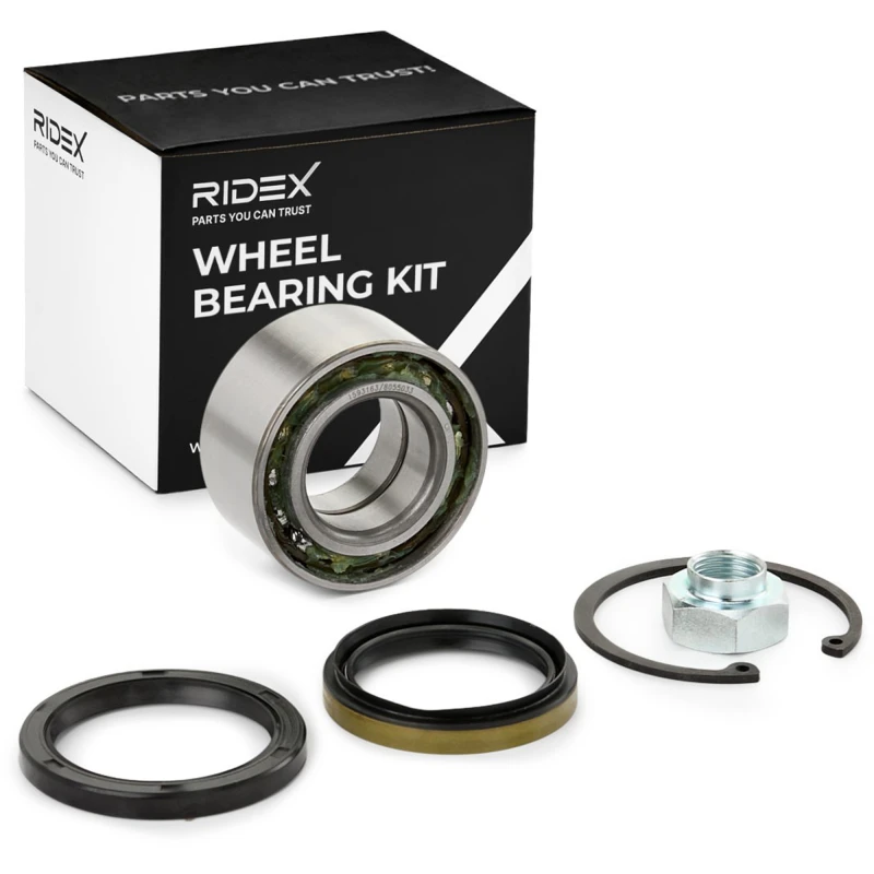 Image of RIDEX 654W0296 Wheel bearing kit Front Axle Wheel Bearing Kit (654)