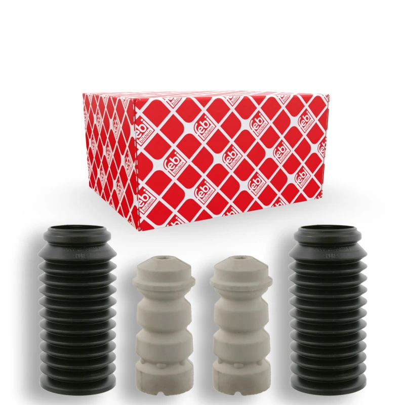 Image of FEBI BILSTEIN 13077 Shock Absorber Dust Cover Rear Axle, PUR PUR Dust Cover Kit,shock absorber (919)