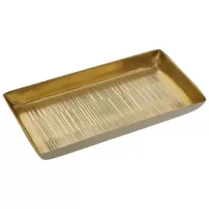 Image of Interiors By Ph Aluminium Tray Gold Finish