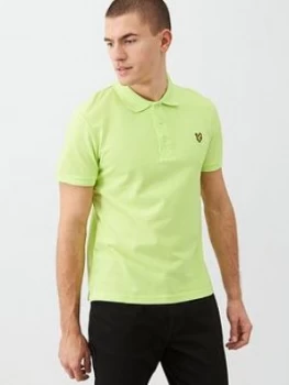 image of Lyle & Scott Plain Polo Shirt - Green