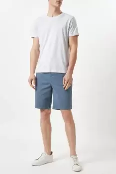 Image of Mens Classic Blue Chino Shorts