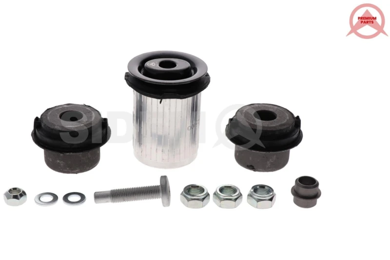 Image of SIDEM 849642 SET Arm Bushes Lower Front Axle, Rubber-Metal Mount, for control arm Control Arm-/Trailing Arm Bush (251)