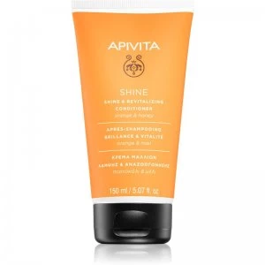 Image of Apivita Holistic Hair Care Orange & Honey Revitalizing Shine Conditioner for Dull Hair 150ml