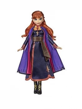 Image of Disney Frozen Singing Anna Fashion Doll