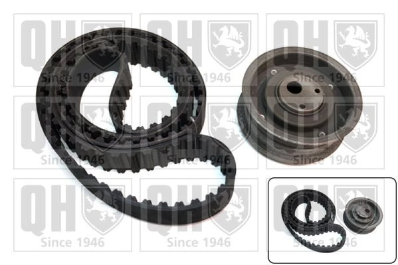 Image of QUINTON HAZELL Timing belt kit QUINTON HAZELL QBK100