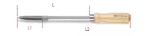 Image of Beta Tools 1717B Scraper with 3 Cutting Edges L: 150mm L1: 70mm 017170115