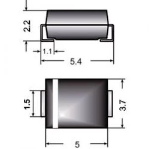 Image of Semikron 03895294 FR2G SMD Diode