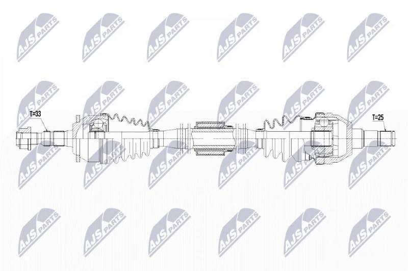 Image of NTY Drive shaft NTY NPW-PL-067