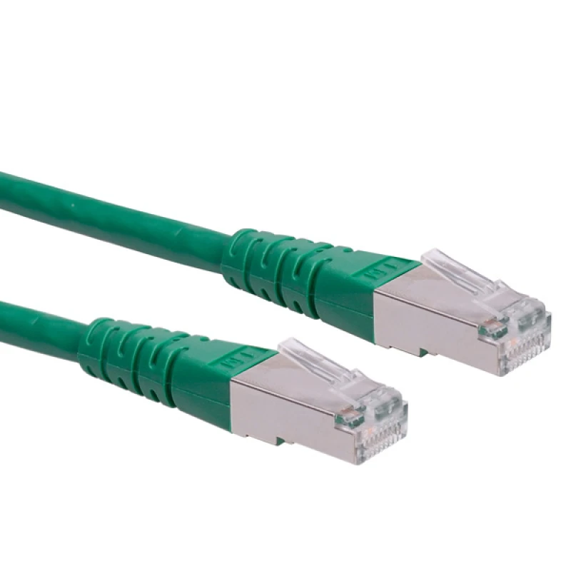 Image of ROLINE S/FTP (PiMF) Patch Cord Cat.6. green 1.5m