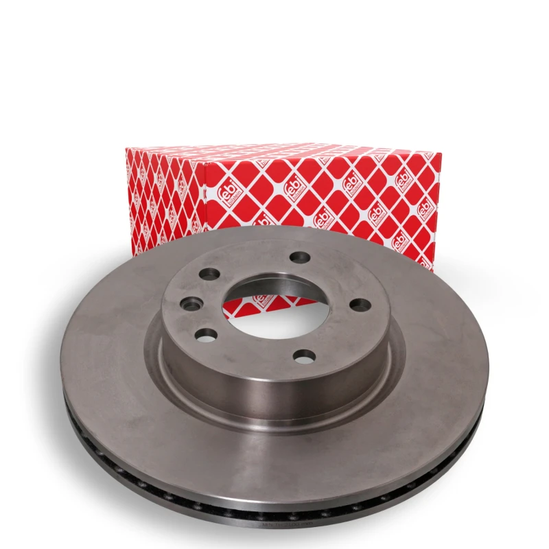 Image of FEBI BILSTEIN 02494 Brake disc Front Axle, internally vented, Coated Brake Disc (82)
