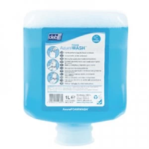 image of Deb Refresh Azure Foam Wash 1 Litre Cartridge Pack of 6 AZU1L