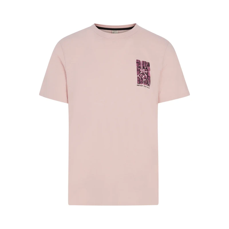 Image of Protest T-Shirt Protest Victor Rose Male S