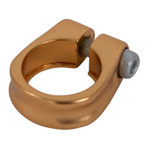 Image of Savage BMX Seatpost Clamp 28.6mm Gold