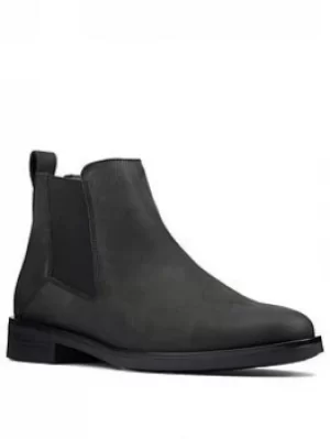 Image of Clarks Memi Top Chelsea Ankle Boot, Black, Size 3, Women
