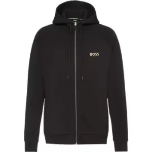 Image of Boss Saggy Full Zip Hoodie Mens - Black