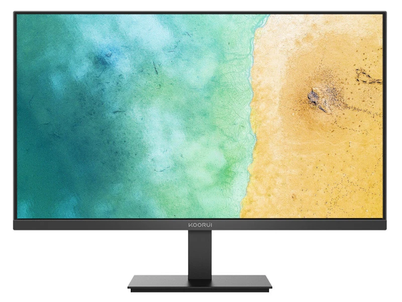 Image of KOORUI E2711F Full HD 27" IPS LCD Monitor - Black 6940017322334