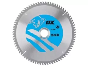 Image of OX Tools OX-TCTW-2163080 OX Wood Cutting Circular Saw Blade 216mm x 30 x 80T ATB